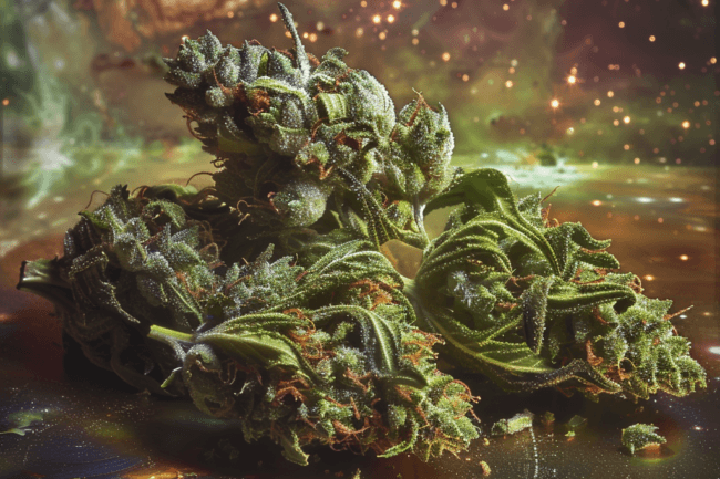 Cannabis Strain Alien Mints THCa 