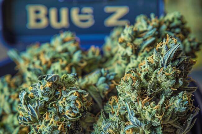 Cannabis Strain Blue Z THCa 