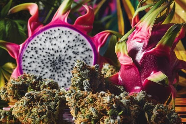 Cannabis Strain Dragon Fruit THCa 