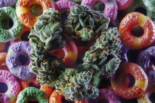 Cannabis Strain Fruit Loops THCa 