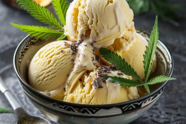 Cannabis Strain Ice Cream THCa 