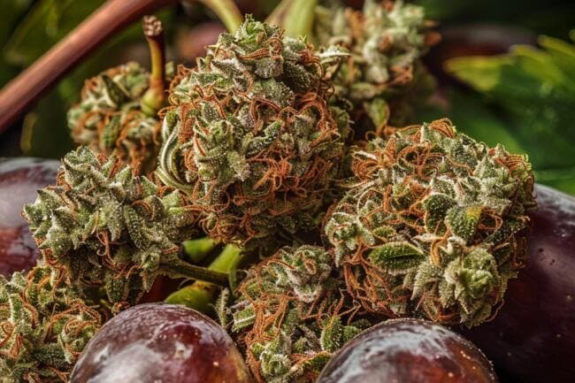 Cannabis Strain Modified Grapes THCa 