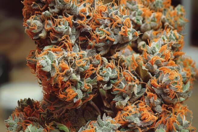 Cannabis Strain Orange Sherbert THCa 
