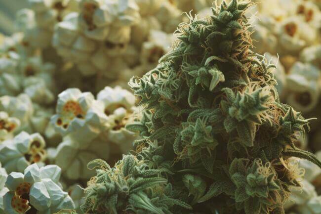 Cannabis Strain Popcorn Kush THCa 