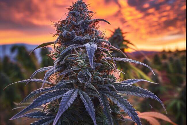 Cannabis Strain Sunset Gelato THCa 