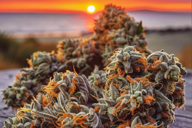 Cannabis Strain Sunset Octane THCa 