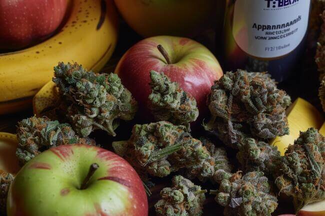 Marijuana Strain Apples and Bananas THCa 