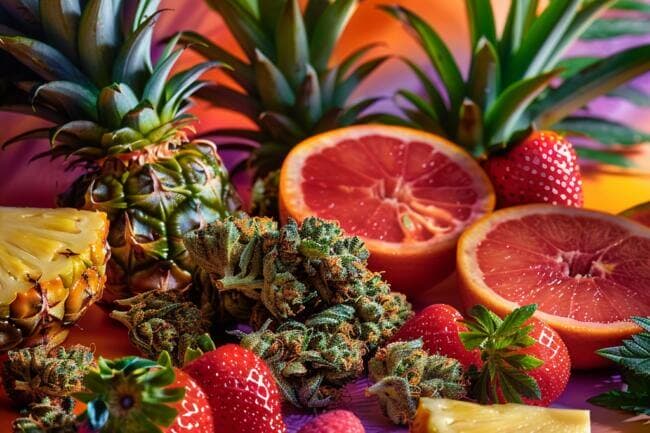 Marijuana Strain Fruit Punch THCa 