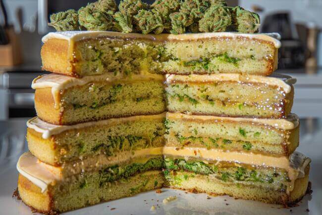 Marijuana Strain Layer Cake THCa 