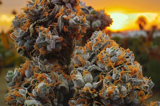 Marijuana Strain Mandarin Sunset THCa 